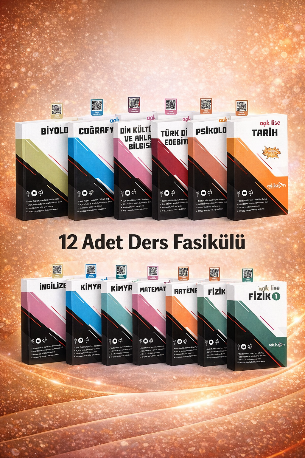 12 li Fasikül Set