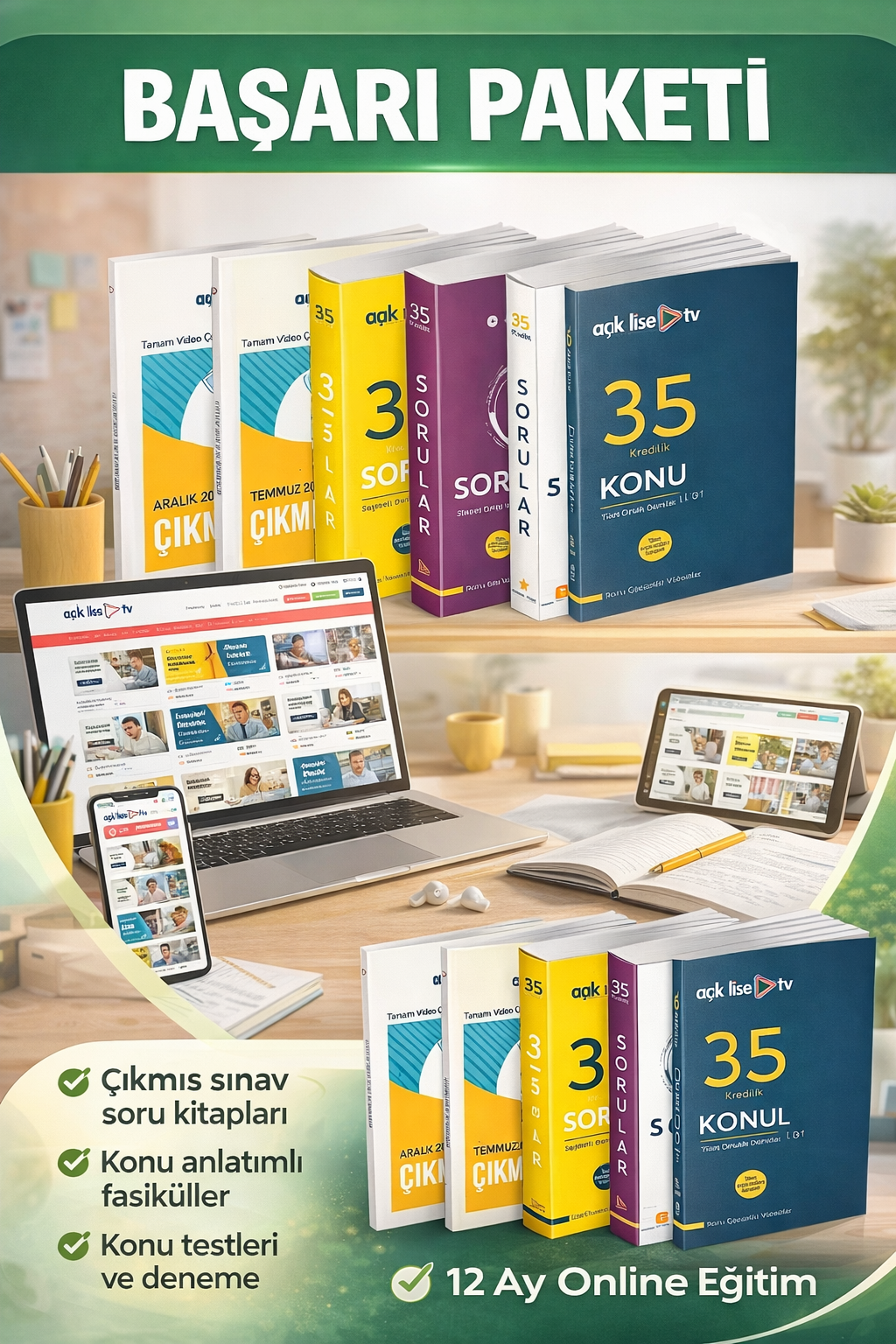 Ortak Dersler Başarı Paketi